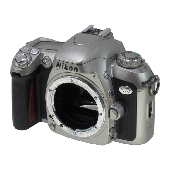 Nikon N75 Manuals