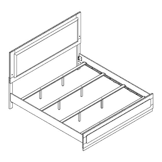 Coaster Caraway 224771KE Assembly Instructions Manual