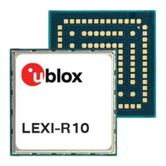 u-blox LEXI-R10 Series System Integration Manual