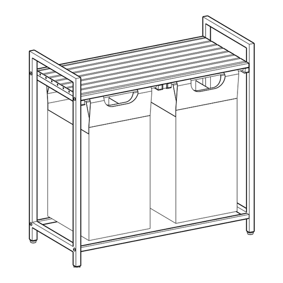 Songmics VASAGLE BLH201 Assembly Instructions Manual
