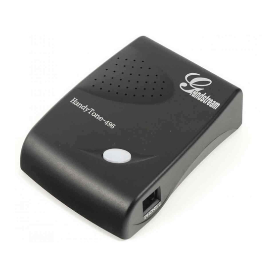 Grandstream Networks 496 User Manual