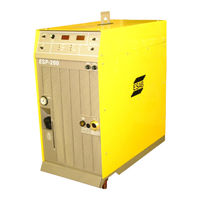 ESAB ESP-200 Instruction Manual