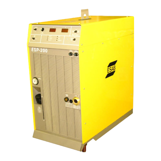 ESAB ESP-200 Instruction Manual