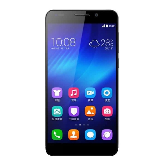 Huawei HONOR 6 Quick Start Manual