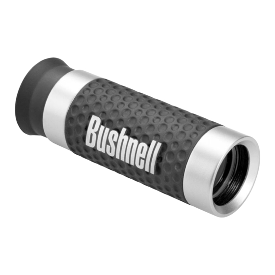 Bushnell 5 X 20 GOLF SCOPE Quick Manual