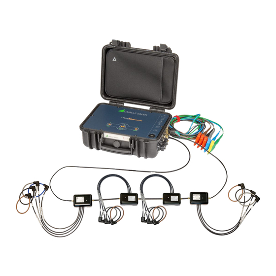 Camille Bauer LINAX PQ5000MOBCL MULTI-PQ Manuals