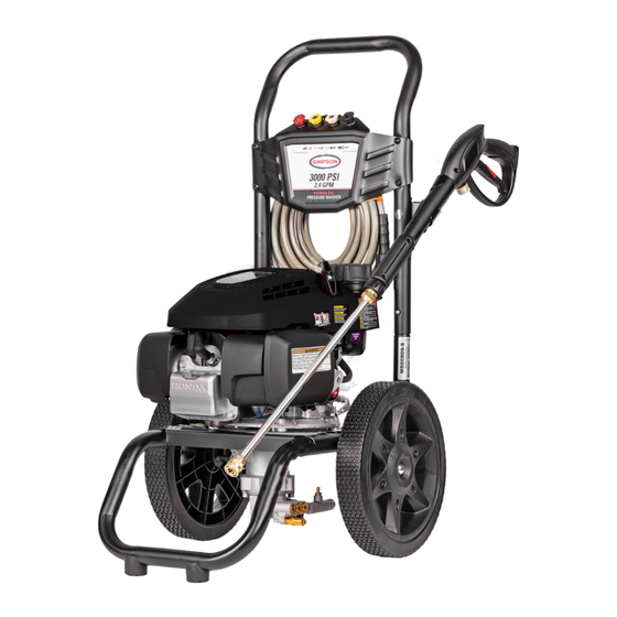 Simpson MegaShot MS60809 Use And Care Manual
