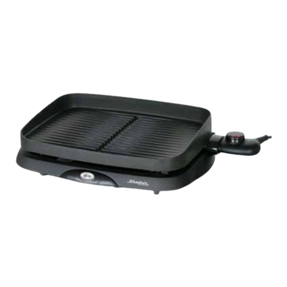Steba BBQ-Tischgrill VG 90 Instructions For Use Manual