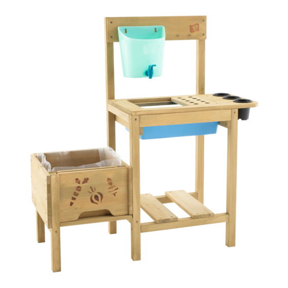 TP Wooden Potting Bench Instructions For Assembly, Maintenance And Safe Use