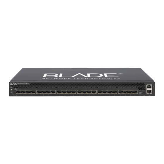 IBM BNT G8124 At-A-Glance Manual