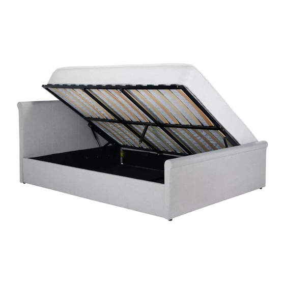 Birlea STRATUS OTTOMAN BED Assembly Instructions