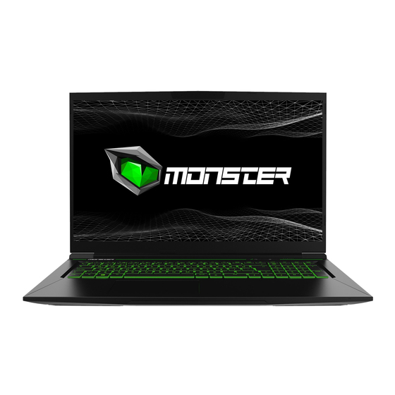 Monster ABRA A7 V11.5 Gaming Laptop Manuals