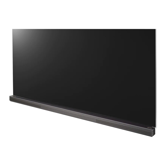 LG SIGNATURE OLED77G7V Manuals