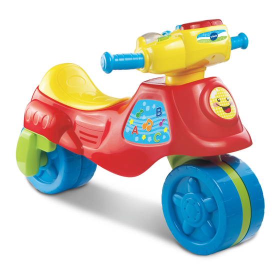VTech 2-in-1 Learn & Zoom Motorbike User Manual