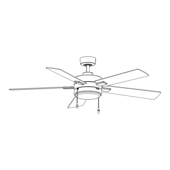 User Manuals: Harbor Breeze AR09-52WHT Fan Light