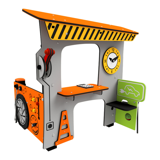 BOERPLAY Speelpaneel Garage Installation Instructions Manual