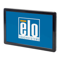 Elo TouchSystems 2239L Specification Sheet