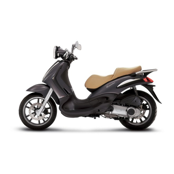 PIAGGIO BEVERLY Cruiser 250ie Service Station Manual