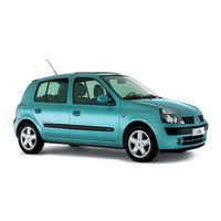 Renault Clio 2003 Owner's Manual