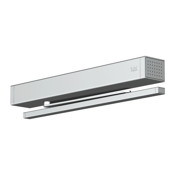 Dorma CD 80 Installation Instructions Manual