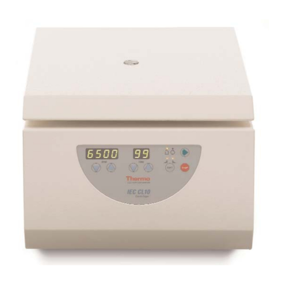 Thermo Scientific CL10 User Manual