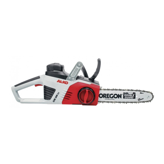 AL-KO CS 4030 Instructions For Use Manual