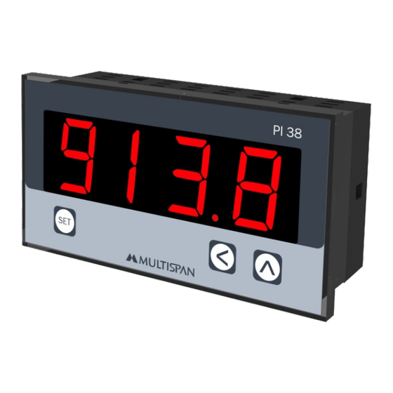 MULTISPAN PI 38 Manual
