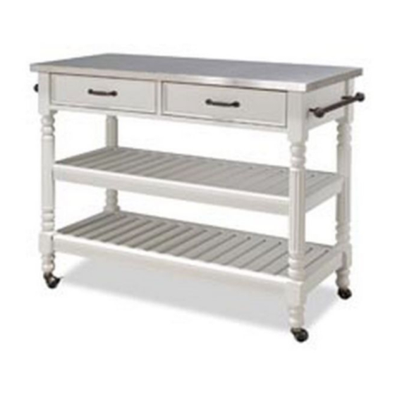 Homestyles General Line 52195 Assembly Instructions Manual