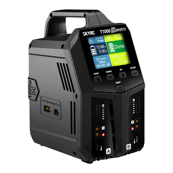 Skyrc Maestro T1000 Instruction Manual
