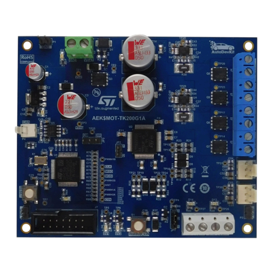 ST AEK-MOT-TK200G1 User Manual