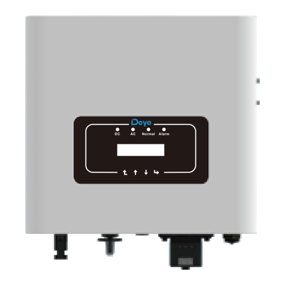 Deye SUN-1.5K-G User Manual