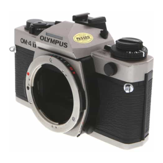 OLYMPUS 4TI INSTRUCTIONS MANUAL Pdf Download | ManualsLib