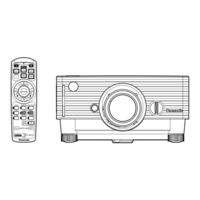 Panasonic PT-D3500 - XGA DLP Projector Operating Instructions Manual