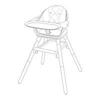 Mocka Macey 3-in-1 Highchair Assembly Instructions Manual