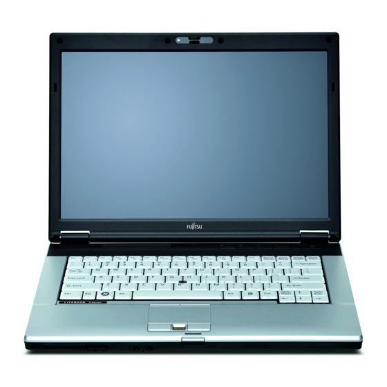 Fujitsu S7220 - LifeBook - Core 2 Duo 2.4 GHz Guía Del Usuario