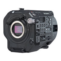 Sony PXW-FS7 Operating Instructions Manual