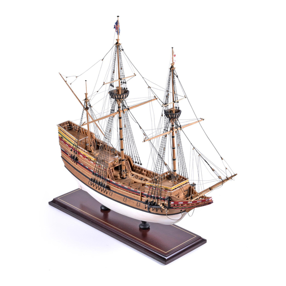 MODEL SHIPWAYS MAYFLOWER 1620 INSTRUCTION MANUAL Pdf Download | ManualsLib