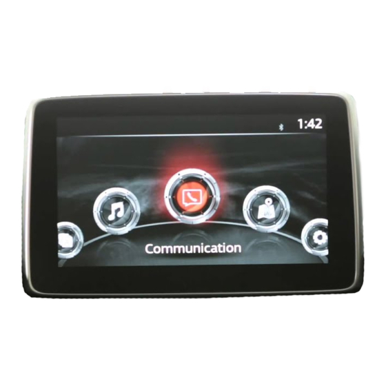 MAZDA MZD-CONNECT QUICK START MANUAL Pdf Download | ManualsLib