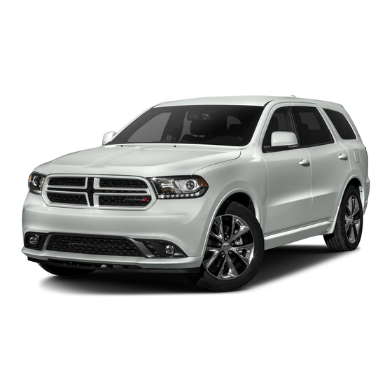 DODGE DURANGO 2015 OPERATING INFORMATION MANUAL Pdf Download ManualsLib