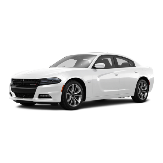 DODGE 2015 CHARGER OPERATING INSTRUCTIONS MANUAL Pdf Download ManualsLib