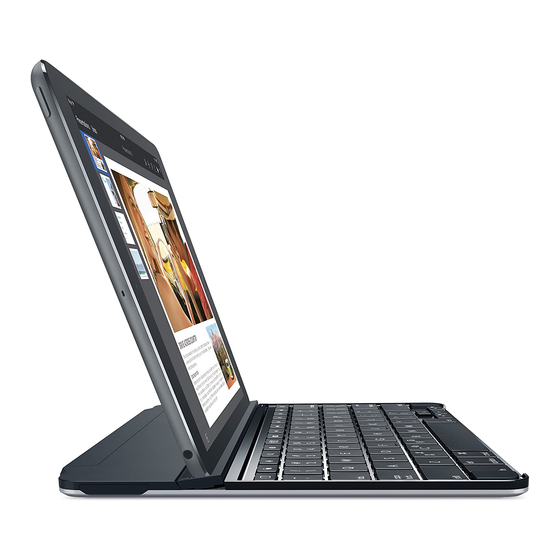 LOGITECH ULTRATHIN SETUP MANUAL Pdf Download ManualsLib