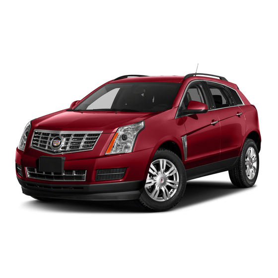 CADILLAC SRX 2016 OWNER'S MANUAL Pdf Download ManualsLib