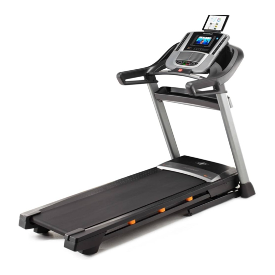 Nordictrack c100 treadmill outlet manual