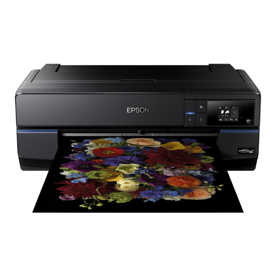 EPSON SC-P800 USER MANUAL Pdf Download | ManualsLib