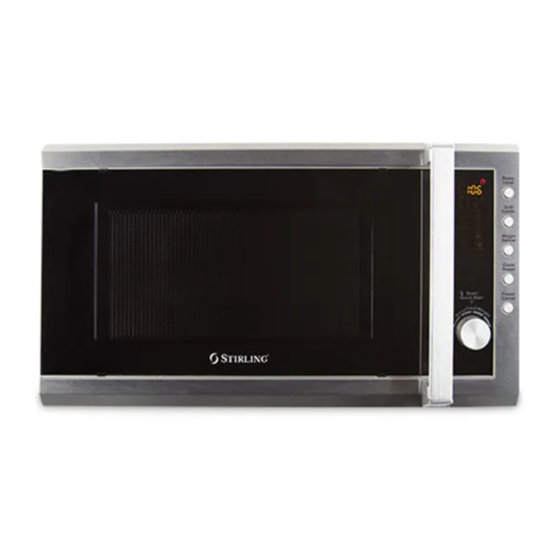 stirling 25l microwave with grill