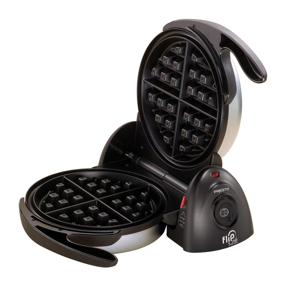 Presto Stuffler Waffle Maker Owner Manual - Manuals Clip