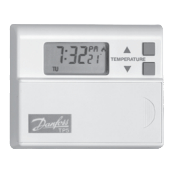 DANFOSS TP4 USER & INSTALLATION INSTRUCTIONS MANUAL Pdf Download