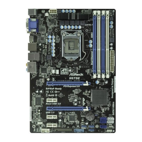 ASRock H67DE-