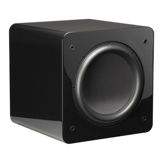 SVS SB13ULTRA QUICK START MANUAL Pdf Download ManualsLib