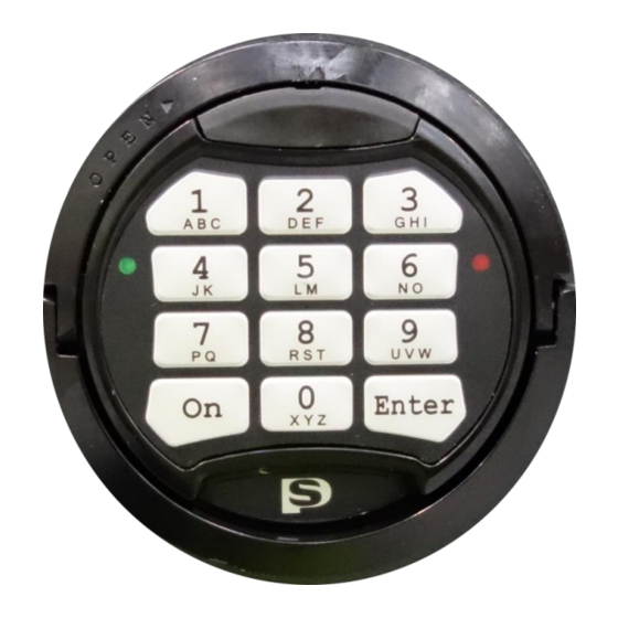 Chubbsafes PRIMUS / E-LOCK PS600 Instruction Manual